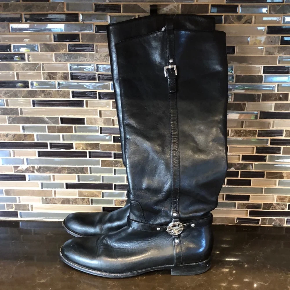 Coach Mulan Calf‎ Knee High Riding Boots size 7